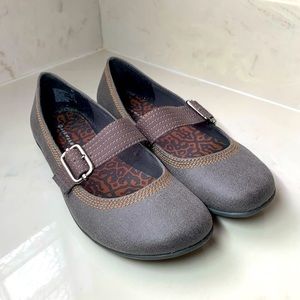 Airwalk Grey Mary Jane Slip Ons